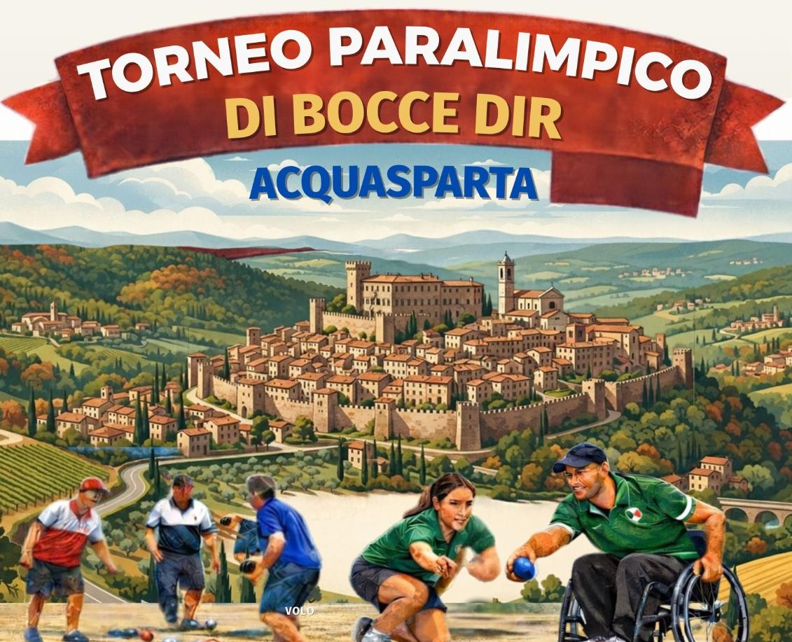 Bocce paralimpiche: il 23 ottobre appuntamento ad Acquasparta