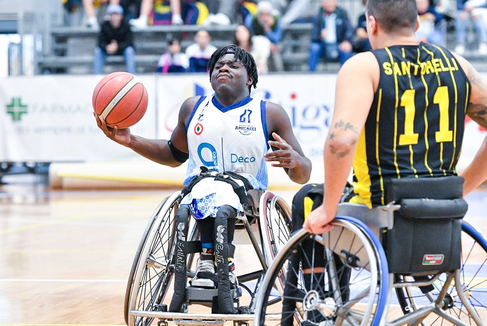 Basket in carrozzina: secondo turno di Serie A, al via la Serie B