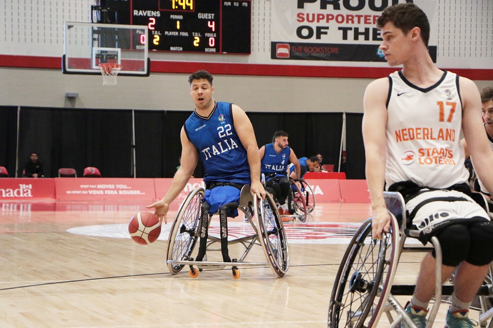 Basket in carrozzina, Mondiali: l'Italia batte anche l'Olanda