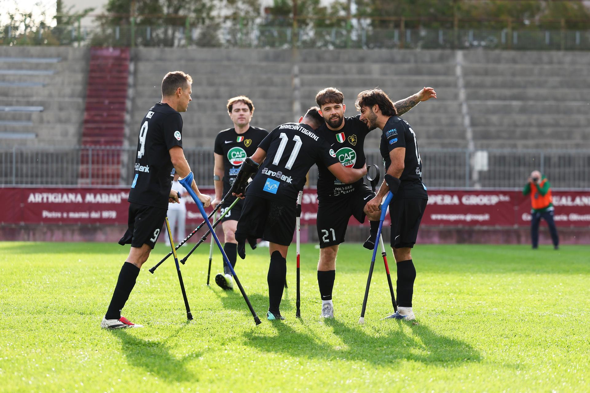 Calcio amputati, Champions League: lo Sporting Amp vince il girone