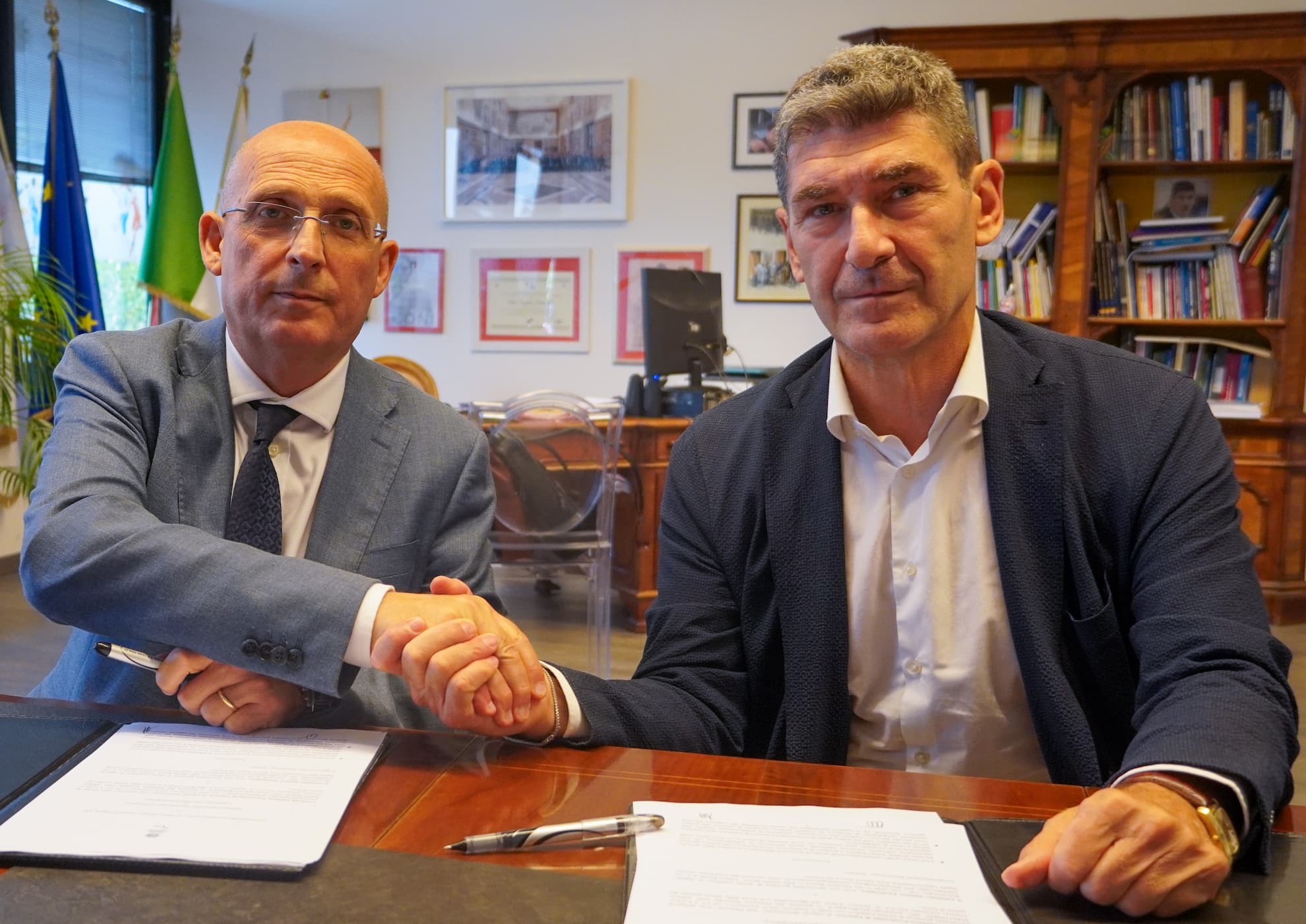 Nella foto il Presidente del'ASP e del CIP