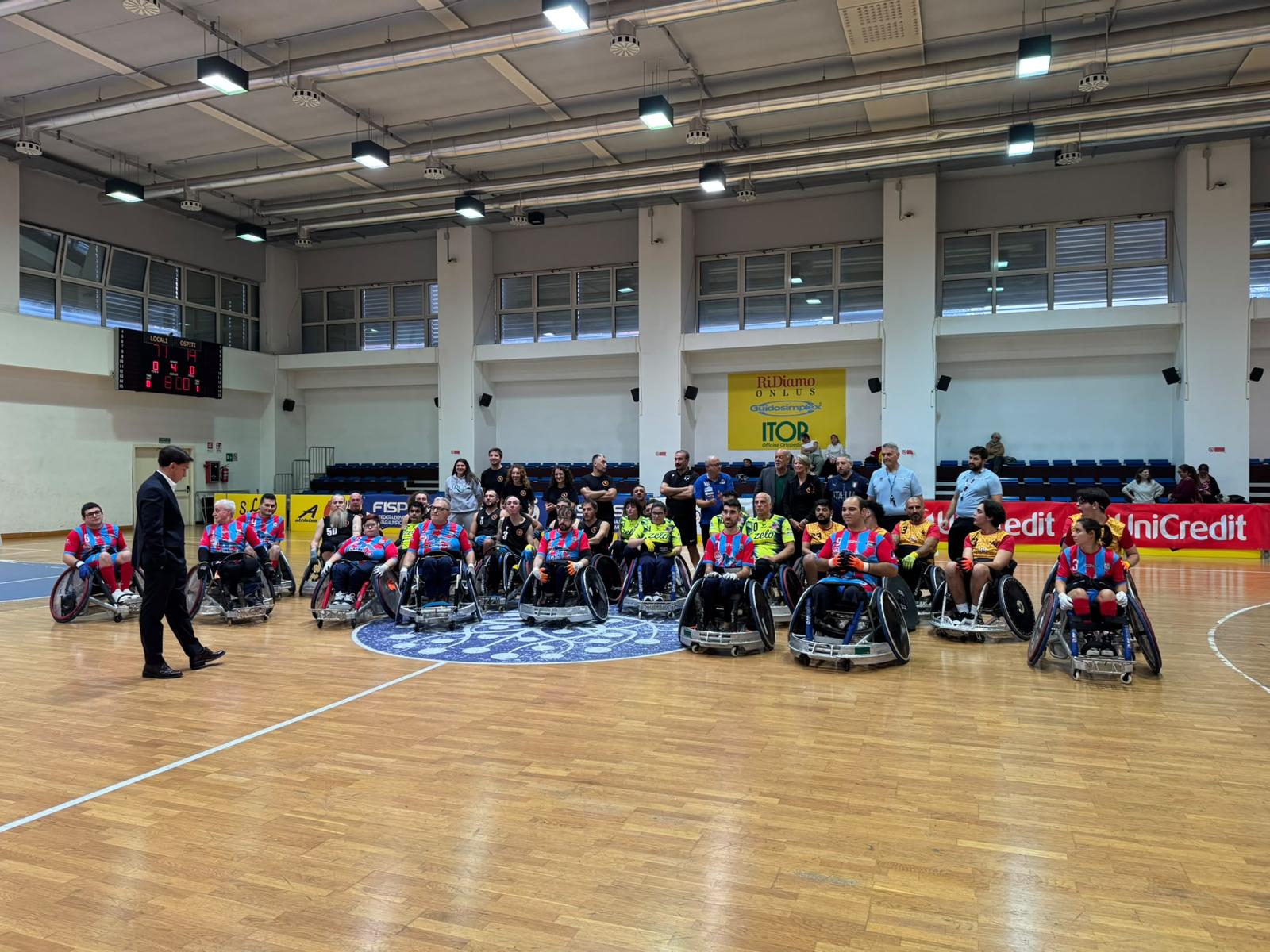 Rugby in carrozzina, Campionato Italiano: gli Ares Romanes Roma conquistano il 5° posto