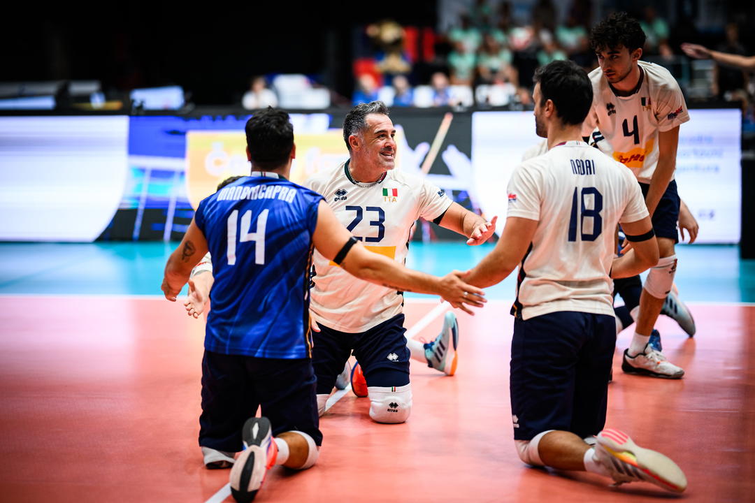 Sitting volley, Europei B: secondo posto per la Nazionale maschile