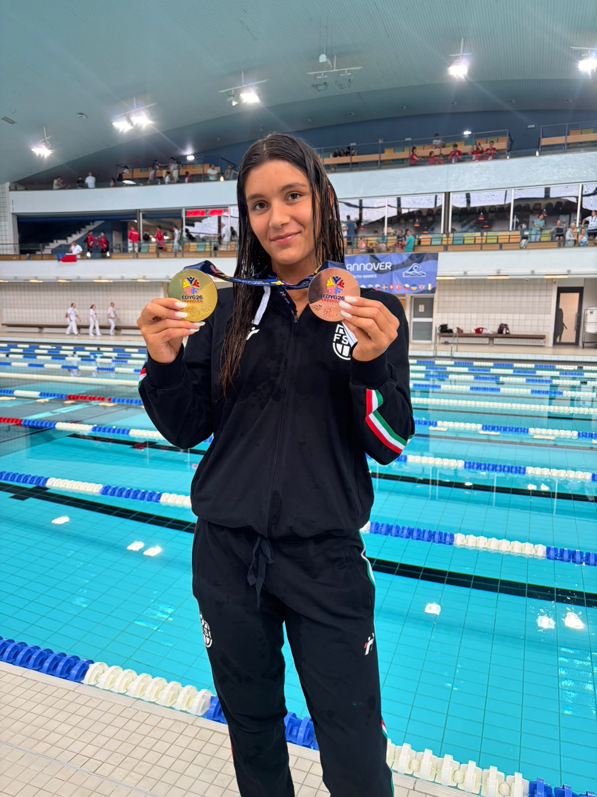 European Deaf Youth Games: prime medaglie azzurre, oro e bronzo per Camilla Piscitelli