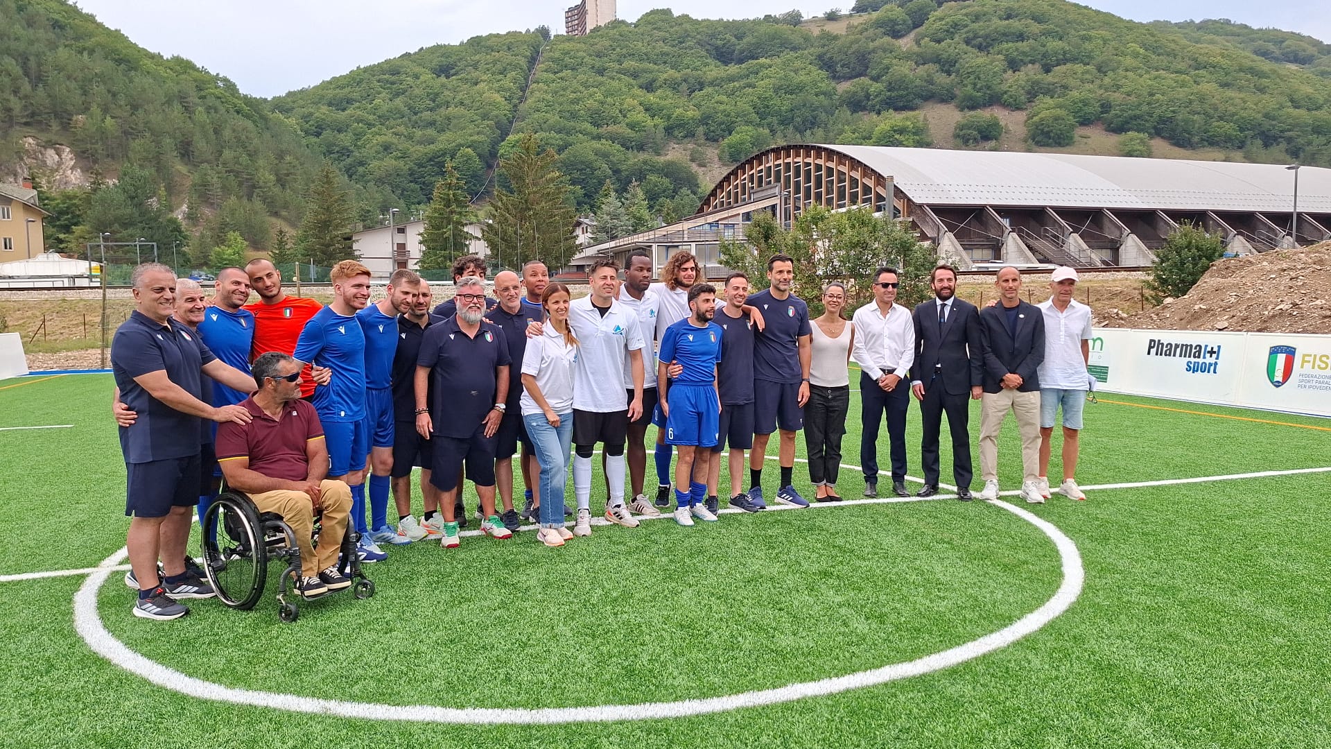 Inaugurazione Campo Sportivo Roccaraso