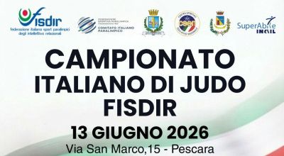 Al via il Campionato Italiano di Judo FISDIR