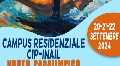 Campus Cip-Inail di nuoto paralimpico, Agropoli (SA) 20-21-22 settembre 2024