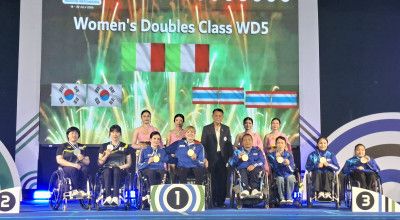 Tennistavolo: Rossi e Ragazzini conquistano l'oro nel doppio all'ITTF World P...