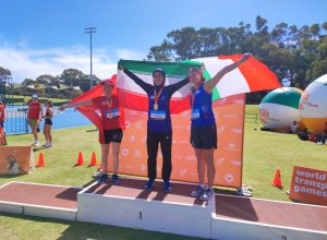 World Transplant Games 2023 a Perth, Australia - Samantha Ciurluini seconda classificata