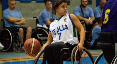 Chiara Coltri a Padova per il progetto Lo sport paralimpico a scuola