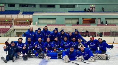 Para ice hockey: l'Italia si aggiudica il Torneo Internazionale di Nagano