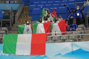 Italia vs Cina il tifo azzurro sugli spalti
