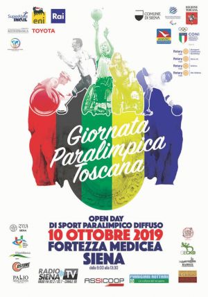 Manifesto Giornata Paralimpica Siena