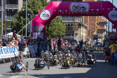 Giro d'Italia di Handbike: Cristian Giagnoni ha vinto la tappa di Chivasso