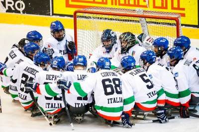 Para ice hockey: al Torneo Internazionale di Torino l'Italia piega la Norvegi...