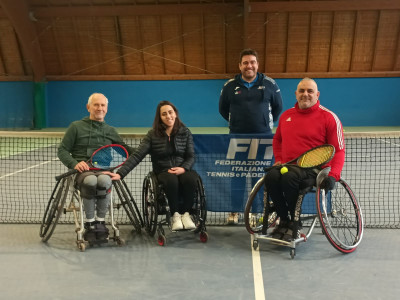 Primo raduno regionale di Tennis Paralimpico 2025 a San Giovanni Teatino