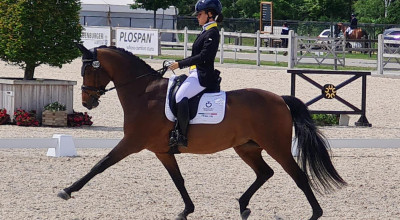 Federica Sileoni alle paralimpiadi di Tokio nel paradressage