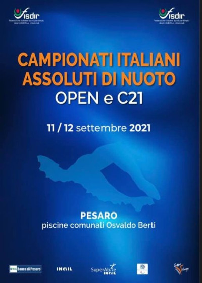 A Pesaro i Campionati assoluti di nuoto Open e C21