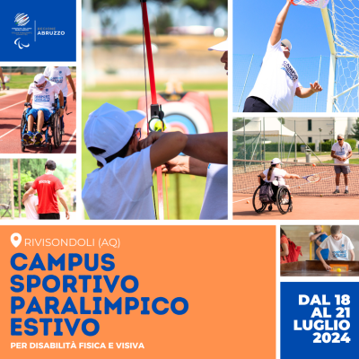 Campsu Sportivo Paralimpico Estivo 2024