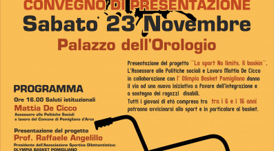 LO SPORT NO LIMITS - POMIGLIANO D'ARCO (NA) 23 NOVEMBRE 2019