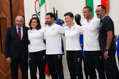 Giochi Paralimpici Parigi 2024: presentata la squadra italiana di canottaggio