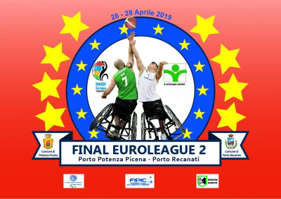 Programma-invito alla Final Euroleague di basket  in carrozzina che avr&agrav...