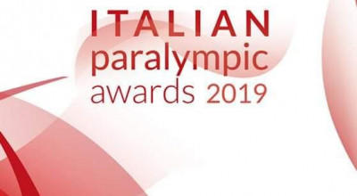 Luca Savoiardi e Tarcisio Pacetti allItalia Paralimyc Award 2019