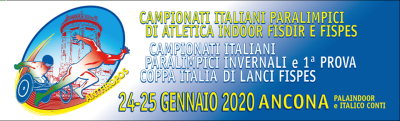 Campionati Italiani Paralimpici di Atletica Indoor ad Ancona