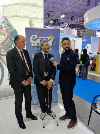 Milano BIT 2020 il Presidente del Comitato Italiano Paralimpico Marche Luca S...