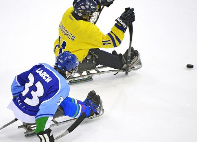 Mondiali di para ice hockey: gli azzurri battono 2-1 la Svezia in esordio