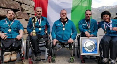 Wheelchair curling: la Albatrostone conquista il Tricolore 2020/2021