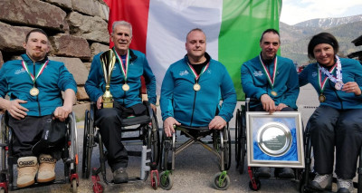 Wheelchair curling: la Albatrostone conquista il Tricolore 2020/2021