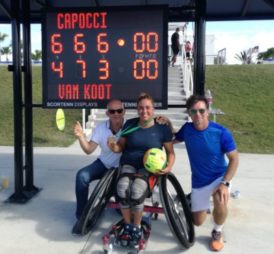 NEC Wheelchair Tennis Master ITF: Giulia Capocci 3^, mai nessuna azzurra come...