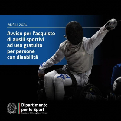 Risorse destinate all'acquisto di ausili sportivi