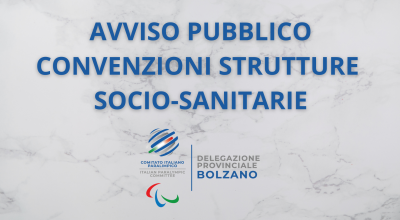 Avviso Pubblico - Convenzioni strutture Socio-Sanitarie