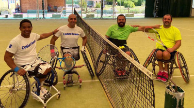 Alla Canottieri Baldesio di Cremona un weekend di tennis in carrozzina 