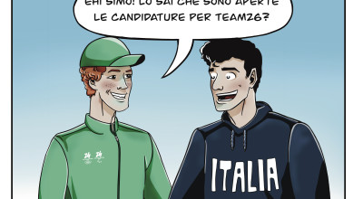 Milano Cortina 2026: la Road to the Games attraverso i fumetti di Simone Barlaam