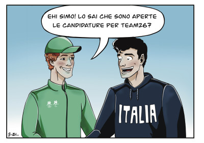 Milano Cortina 2026: la Road to the Games attraverso i fumetti di Simone Barlaam