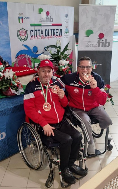 Campionati Italiani bocce paralimpiche Sitting. Trevi regala successi a Evang...