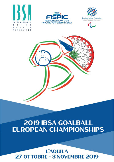Campionato Europeo di Goalball dal 27 ottobre al 3 novembre a L’Aquila