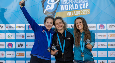 Paraclimbing, Coppa del Mondo di Villars: bronzo per Lucia Capovilla