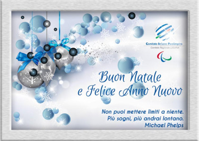 Il CIP Liguria augura a tutti Buon Natale e un 2019 ricco di successi sportiv...