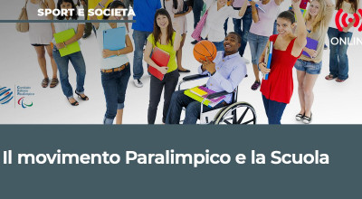 Il movimento paralimpico e la scuola: dal 23 al 25 giugno il corso di formazione