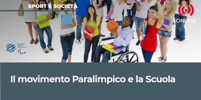 Il movimento paralimpico e la scuola: dal 23 al 25 giugno il corso di formazione