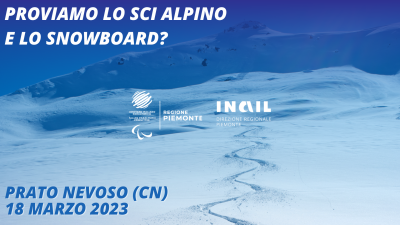 Giornata CIP-INAIL di sci alpino e snowboard  per assistiti INAIL 