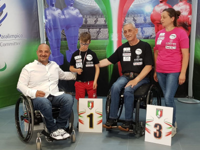 Calcio balilla paralimpico: i vincitori della Coppa Italia 2018