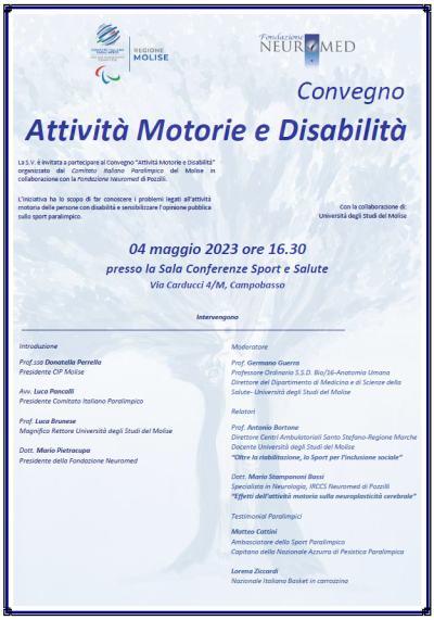 'ATTIVITÀ MOTORIE E DISABILITÀ'