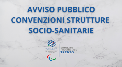 Avviso Pubblico - Convenzioni strutture Socio-Sanitarie