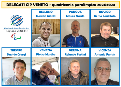 NOMINATI I DELEGATI PROVINCIALI CIP - QUADRIENNIO 2021/24