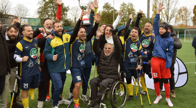 Calcio amputati, Coppa Italia: successo dello Sporting Amp Football